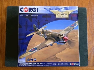 Corgi AA28103 Curtiss Tomahawk MK.IIB AK402, P/O Neville Duke, Fort Maddelena - Picture 1 of 3