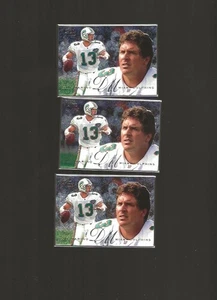 1995 FLAIR PREVIEW DAN MARINO #18  LOT OF 3 CARDS - Picture 1 of 1