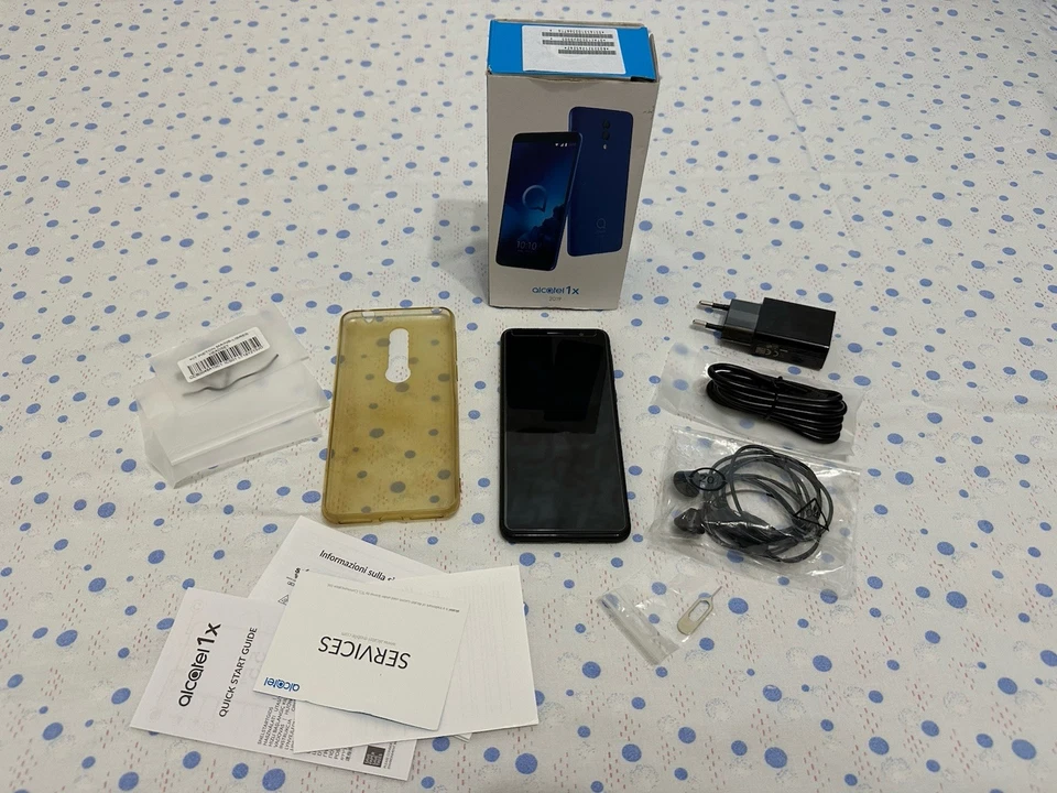 Smartphone Alcatel 1X - 2019 Nero - Immagine 1 di 4