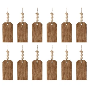 Set of 12 Customizable Christmas Stocking Name Tagged for Holiday Decors - Picture 1 of 8