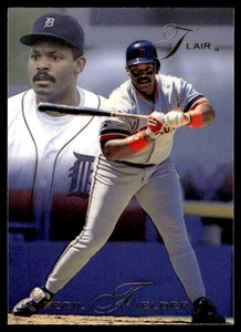 1993 Flair Cecil Fielder Detroit Tigers #201 - Picture 1 of 2