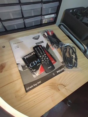 Philips CDR-778 CDR-700 CD Recorder Remote Power Cable Accessories Instructions - Image 1 of 4