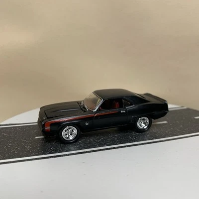 Johnny Lightning 40 Years 1969 Chevy Camaro RS/SS Coupe Black Matte/Red 1:64 NM - Image 1 of 4