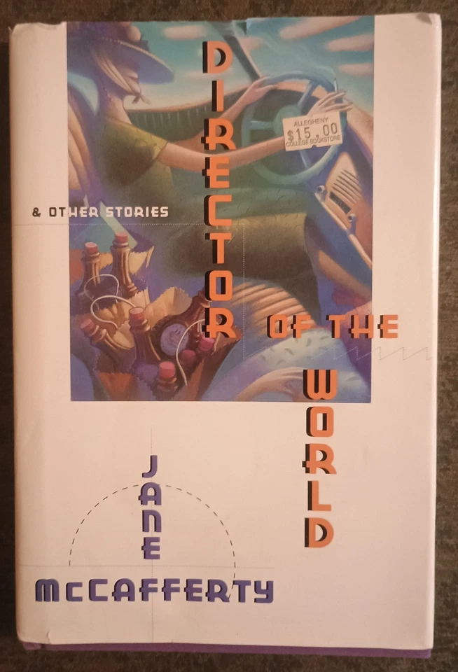 Director of the World & Other Stories by Jane McCafferty - hardcover book SIGNED - Image 1 of 1