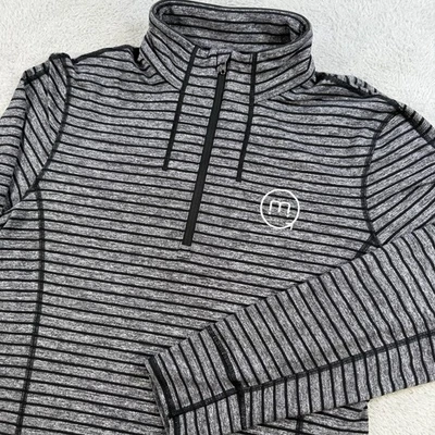 Lululemon Pullover Mens Small Grey Metal Vent Tech 1/4 Zip Long Sleeve Stretch - Image 1 of 4