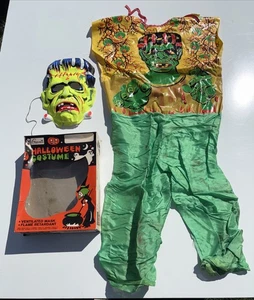 vintage frankenstein Monster Kids halloween costume Grants ****READ**** - Picture 1 of 24