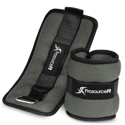  Juego de 2 pesas de tobillo/muñeca y brazo/pierna, correa ajustable 2 lb/gris pequeño 2 lb Foto 1 de 4