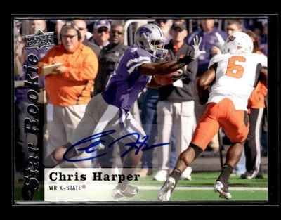 2013 Upper Deck #77 Chris Harper Star Rookie Autographs - Image 1 of 2