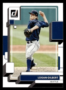 Donruss #198 Logan Gilbert 2022 casi como nuevo - Imagen 1 de 2