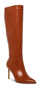 Madden Girl Damen 9,5 M braun Tiermotiv Krokodil gepolstert Chantelle spitz - Bild 1 von 5