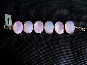 AUTÉNTICA PULSERA DE CUARZO HELADO J CREW JOYA NUEVA CON ETIQUETAS - Imagen 1 de 7