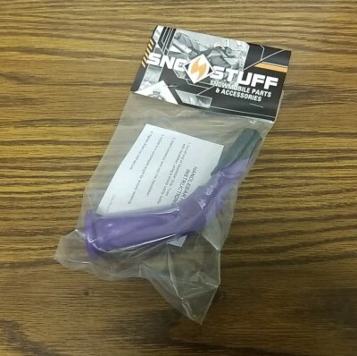 NEW Sno-Stuff PURPLE 45 Degree Snowmobile Handlebar Hook. #104-045-86 - Image 1 of 4