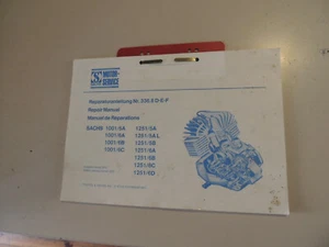 Motor Sachs 1001/5A 6 A B C 1251/5 A 1975 AL B 6 A B C D manual de taller - Imagen 1 de 8