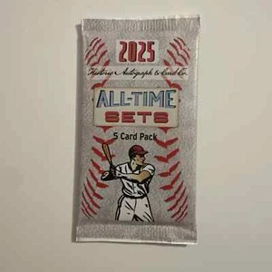 2025 HISTORIC AUTOGRAPHS ALL-TIME GREATS BASEBALL HOBBY PACK - 5 cards - Imagen 1 de 1
