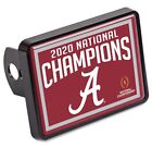 Alabama Crimson Tide 2020 NCAA National Champions Chrome Trailer Hitch Cover 