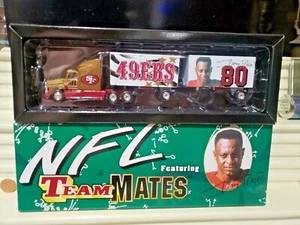 White Rose Limited Edition 1/80 NFL JERRY RICE San Francisco 49rs Tandem Truck - Picture 1 of 5