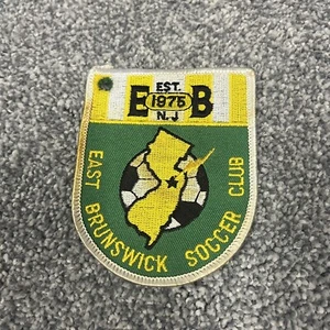 East Brunswick New Jersey Logo Patch Soccer Club Jersey - Picture 1 of 4