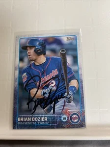 Brian Dozier signed autographed 2015 Topps Card twins dodgers - Picture 1 of 1
