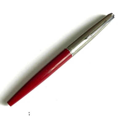 Pluma Foutain Parker 45 Fligther de colección extra fina (X) plumín cuerpo rojo con caja de regalo Foto 1 de 4
