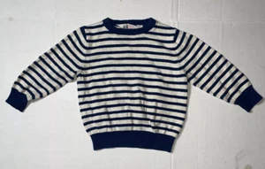 Preowned- H&M Pullover Crewneck Striped Sweater Boys (Size 1 1/2Y-2Y) - Picture 1 of 6