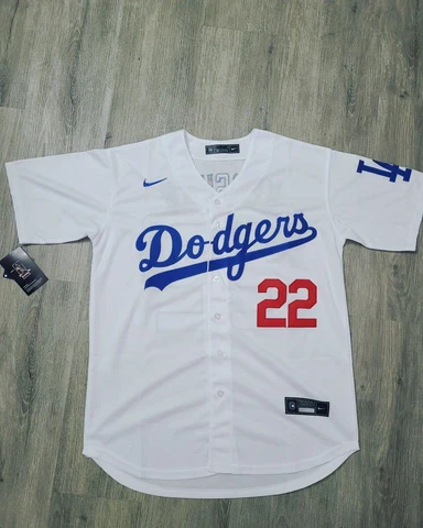 Clayton Kershaw #22 White Los Angeles Dodgers Jersey Cover