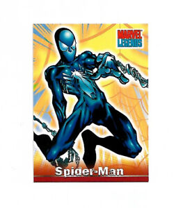 2001 Topps Marvel Legends BLACK SPIDER-MAN A CC1 Costume Change Chase Card