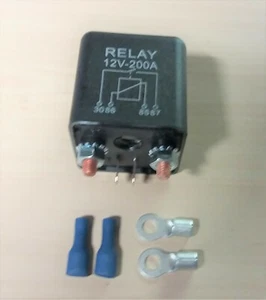 Relé de carga dividido resistencia de 200 amperios cámper furgoneta autocaravana T3 T4 etc. - Imagen 1 de 4