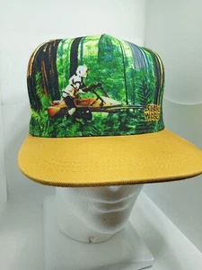 STAR WARS EWOK FOREST BASEBALL CAP. SNAP BACK BASEBALL CAP. CAP101 - Picture 1 of 18