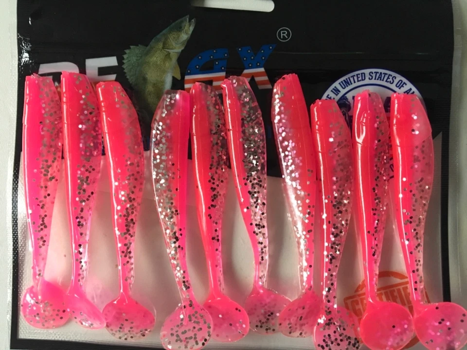 10 Gummifische Relax Kopyto 3 King Shad 7cm Kunstköder NEU !!!! Set 185