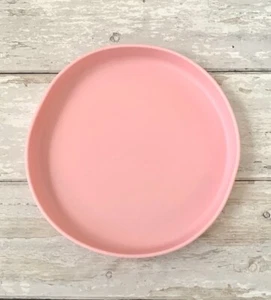 EZPZ Plates Suction 8in Plate Kids Toddler BPA Free Silicone Bubble Gum Pink NEW - Picture 1 of 4