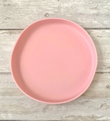 Placas EZPZ placa de succión 8 pulgadas niños pequeños libre de BPA silicona burbuja goma rosa NUEVO Foto 1 de 4