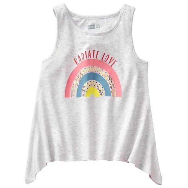 Crazy 8 Radiant Love Tank Sparkle Rainbow 3T - Imagem 1 de 1