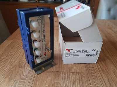TRIAX TMM 5 SPLIT Splitter 5 x 10 Satellite & Terrestrial Input output - Image 1 of 4