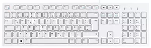 New Box Keyboard Dell 1R3JH 01R3JH White USB KB216-WH-GER Qwertz De (German) - Picture 1 of 3