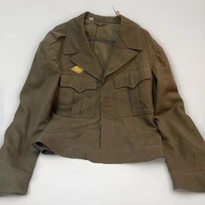 Vintage 1940’s WW2 Jacket Size 38R with pants. Ruptured Duck Patch. W/defects. - Picture 1 of 9