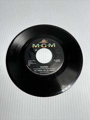 Eric Burdon The Animals Record 45 Ain't it so  / Monterey MGM Records - Image 1 of 2