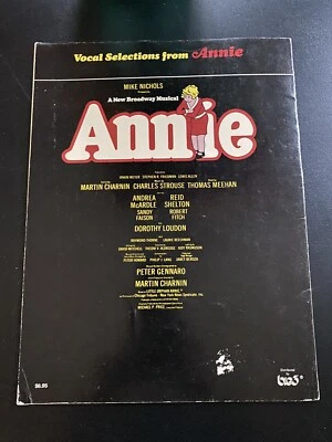 Annie Broadway Musical Piano Vocal Selections Sheet Music  Collection- with pics - Image 1 of 4
