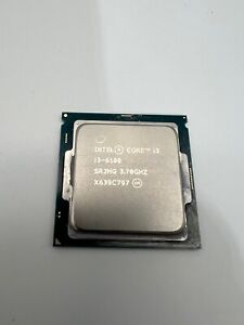 Intel Core i3-6100 3.7GHz Dual-Core SR2HG CPU Processor