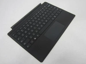 Microsoft 1725 Type Cover Black for Surface Pro 3,4,5,6,7 Backlit Keyboard - Picture 1 of 8