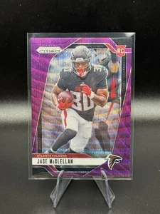 2024 Panini Prizm - Jase McClellan Purple Wave /99 RC #342 - Imagen 1 de 3