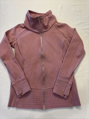 Chaqueta Lululemon Radiant II Mujer Talla 10 Violeta Cremallera Completa Suéter Athleisure Foto 1 de 4