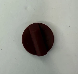 BELLA TRIPLE SLOW COOKER AND SERVER YDE-1121 Parts - Dark Red Knob Only - Picture 1 of 4