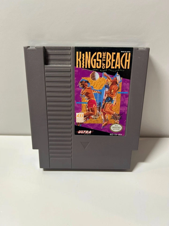 Kings of the Beach (Nintendo Entertainment System, 1990) - CART ONLY - Image 1 of 2