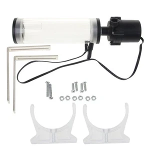 CPU Water Cooler System for PC,Cylinder Water Cooling for Tank Heat Sink Compute - Afbeelding 1 van 8