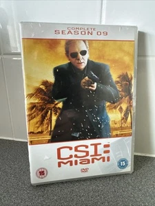 Csi Miami: the Ninth Complete Season Series Nine (DVD, 2010) 9 New Sealed - Picture 1 of 3