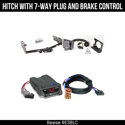 Hitch Tow PKG+ 制动控制 适用于 99-13 Silverado Sierra 1500 HD 2500LD 经典 — 第 1/4 张图片