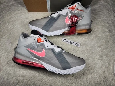 Nike Lebron XVIII Low Bugs Marvin Space Jam Black/Gray Mens Sz 16  CV7562-005 - Image 1 of 4