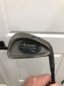 Tommy Armour Golf Ti 100 Pure Titanium 7 Iron RH Graphite Light Flex - Picture 1 of 6