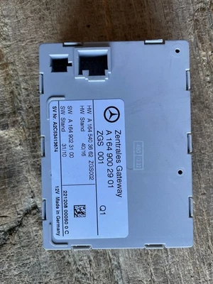 Unidade de controle de gateway central Mercedes-Benz GL 450 2008-2013 A1649002901 FABRICANTE DE EQUIPAMENTO ORIGINAL - Imagem 1 de 4