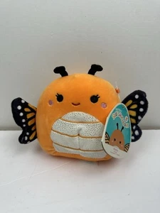 SQUISHMALLOW "MONY" THE MONARCH BUTTERFLY 5" NEW ORANGE/BLACK WALGREENS - Picture 1 of 5